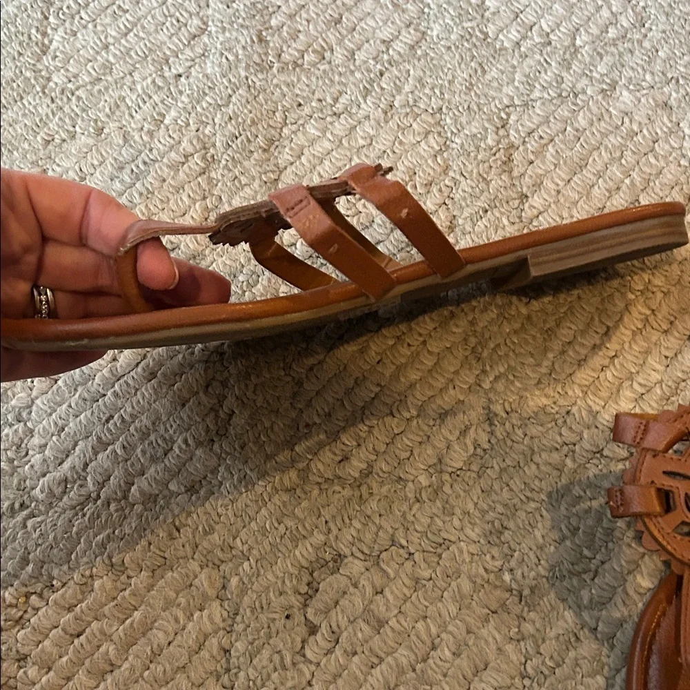 Circus by Sam Edelman Tan Cutout Sandals - Picture 6 of 9